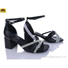 Фотография Босоножки женские летние Лето L6813-8 (6 пар р.36-40) "Mei De Li" недорого оптом от прямого поставщика