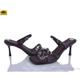 Фотография Шлепки женские облегченные Лето L6565-16 (6 пар р.35-40) "Mei De Li" недорого оптом от прямого поставщика