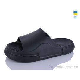 Фотография Шлепки мужские пляжные Лето Прогрес М240 чорний (8 пар р.41-45) "Progress" недорого оптом от прямого поставщика