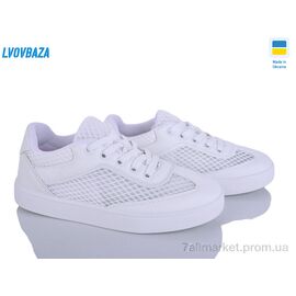 Фотография Кроссовки женские модные Лето B&R 608 білий (6 пар р.36-41) "Lvovbaza" недорого оптом от прямого поставщика