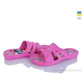Фотография Шлепки детские летние Лето Міккі рожевий (6 пар р.30-35) "Golden Lion" недорого оптом от прямого поставщика