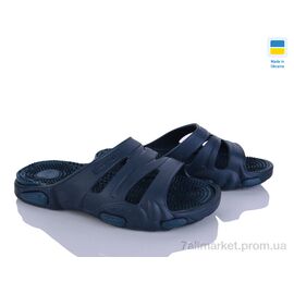 Фотография Шлепки мужские пляжные Лето N16 т.синій (6 пар р.41-45) "Golden Lion" недорого оптом от прямого поставщика