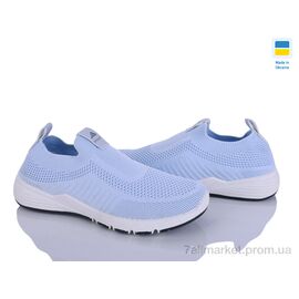 Фотография Кроссовки женские модные Лето 003 блакитний (8 пар р.37-42) "Paolla" недорого оптом от прямого поставщика