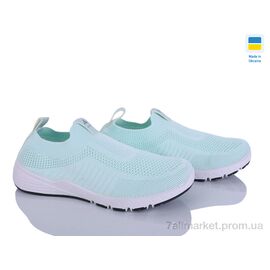 Фотография Кроссовки женские модные Лето 003 зелений (8 пар р.37-42) "Paolla" недорого оптом от прямого поставщика