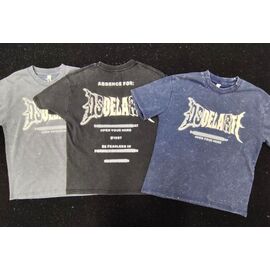 Фотография Футболка детская унисекс 26227 blue р.150-180 "Yalisi" недорого оптом от прямого поставщика