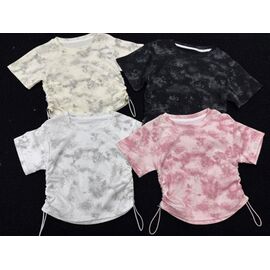 Фотография Футболка детская на девочку 5865 pink р.120-160 "Yalisi" недорого оптом от прямого поставщика