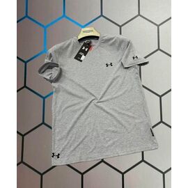 Фотография Футболка мужская 13982 grey р.S-2XL "Alex Clothes" недорого оптом от прямого поставщика