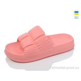 Шльопанці жіночі полегшені Літо N95 корал (6 пар р.36-41) "Lot Shoes" недорого оптом від прямого постачальника