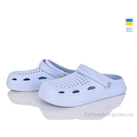 Фотография Кроксы женские летние Лето DS сабо 8 небесний (6 пар р.36-42) "Vladimir" недорого оптом от прямого поставщика