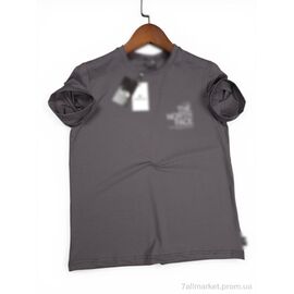 Фотография Футболка мужская Лето 1015 т.сірий (5 шт. р.сетка S-2XL) "Alisa Brand" недорого оптом от прямого поставщика