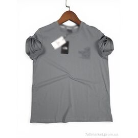 Фотография Футболка мужская Лето 1015 сірий (5 шт. р.сетка S-2XL) "Alisa Brand" недорого оптом от прямого поставщика