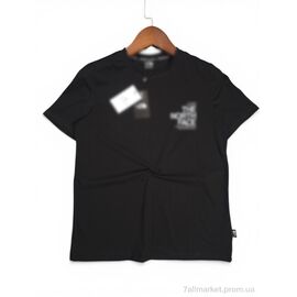 Фотография Футболка мужская Лето 1015 чорний з білим (5 шт. р.сетка S-2XL) "Alisa Brand" недорого оптом от прямого поставщика
