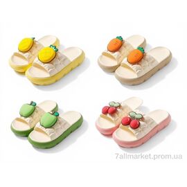 Фотография Шлепки женские облегченные Лето D718 mix (12 пар р.36-41) "Rai shoes" недорого оптом от прямого поставщика