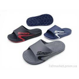 Фотография Шлепки мужские пляжные Лето Y53 mix (12 пар р.40-45) "Rai shoes" недорого оптом от прямого поставщика