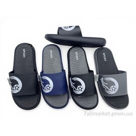 Фотография Шлепки мужские пляжные Лето NUO2003 mix (12 пар р.40-45) "Rai shoes" недорого оптом от прямого поставщика