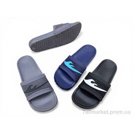 Фотография Шлепки мужские пляжные Лето Y34 mix (12 пар р.40-45) "Rai shoes" недорого оптом от прямого поставщика