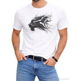 Футболка чоловіча Літо 239 білий (5 шт. р.сіткаM-3XL) "Алия" недорого оптом від прямого постачальника