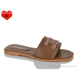 Фотография Шлепки женские облегченные Лето K17-3 (8 пар р.36-41) "Jiao Li Mei" недорого оптом от прямого поставщика