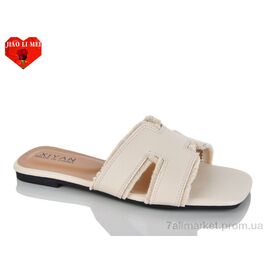 Фотография Шлепки женские облегченные Лето K11 (8 пар р.36-41) "Jiao Li Mei" недорого оптом от прямого поставщика