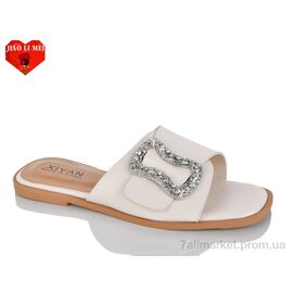 Фотография Шлепки женские облегченные Лето K12 (8 пар р.36-41) "Jiao Li Mei" недорого оптом от прямого поставщика