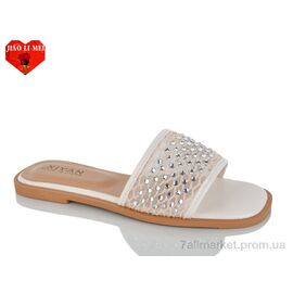 Фотография Шлепки женские облегченные Лето K15 (8 пар р.36-41) "Jiao Li Mei" недорого оптом от прямого поставщика