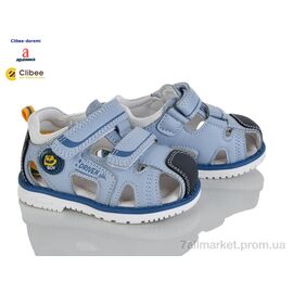 Фотография Сандалии детские летние Лето ZA2265-4 l.blue (6 пар р.19-24) "Clibee-Doremi" недорого оптом от прямого поставщика