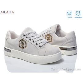 Фотография Кроссовки женские модные Весна/осень 8822-2 (8 пар р.36-41) "Ailaifa" недорого оптом от прямого поставщика