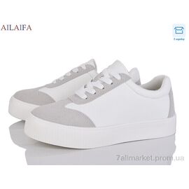 Фотография Кроссовки женские модные Весна/осень B250-2 (8 пар р.36-41) "Ailaifa" недорого оптом от прямого поставщика