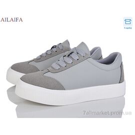 Фотография Кроссовки женские модные Весна/осень B250-4 (8 пар р.36-41) "Ailaifa" недорого оптом от прямого поставщика