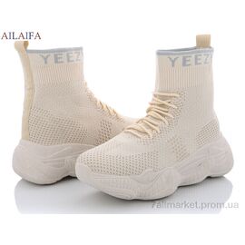 Фотография Кроссовки женские модные Весна/осень D96-12 (8 пар р.36-41) "Ailaifa" недорого оптом от прямого поставщика