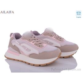 Фотография Кроссовки женские модные Весна/осень T813-3 pink (8 пар р.36-41) "Ailaifa" недорого оптом от прямого поставщика