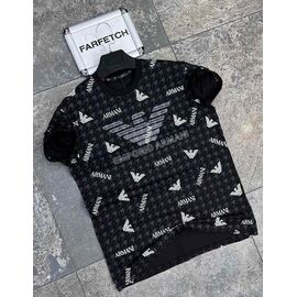 Футболка чоловіча W26824 black р.S-2XL "Verton" недорого оптом від прямого постачальника