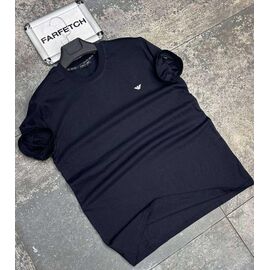 Фотография Футболка мужская W26838 navy р.S-2XL "Verton" недорого оптом от прямого поставщика