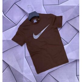 Фотография Футболка мужская W26860 brown р.S-2XL "Verton" недорого оптом от прямого поставщика