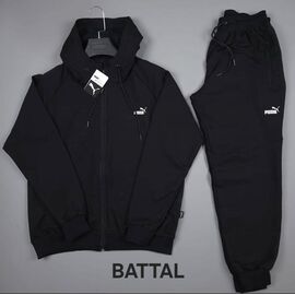 Фотография Костюм спортивный мужской W26883 black р.3XL-7XL "Verton" недорого оптом от прямого поставщика