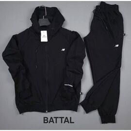 Фотография Костюм спортивный мужской W26884 black р.3XL-7XL "Verton" недорого оптом от прямого поставщика