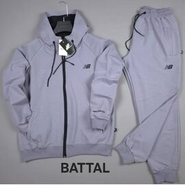 Фотография Костюм спортивный мужской W26886 l.grey р.3XL-7XL "Verton" недорого оптом от прямого поставщика