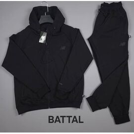 Фотография Костюм спортивный мужской W26887 black р.3XL-7XL "Verton" недорого оптом от прямого поставщика