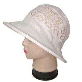 Фотография Панама женская 0696 white р.56-60 "Mabi" недорого оптом от прямого поставщика