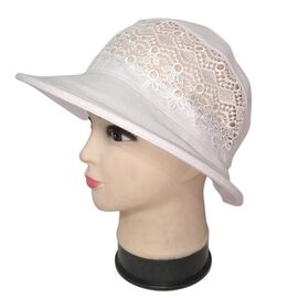 Фотография Панама женская 0698 white р.56-60 "Mabi" недорого оптом от прямого поставщика