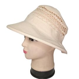 Фотография Панама женская 0702 beige р.56-60 "Mabi" недорого оптом от прямого поставщика