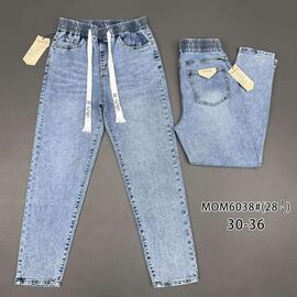 Джинси жіночі 6038 l.blue р.30-36 "Vindassion" недорого оптом від прямого постачальника