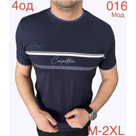 Футболка чоловіча ND1134-016 navy р.M-2XL "EMRE" недорого оптом від прямого постачальника