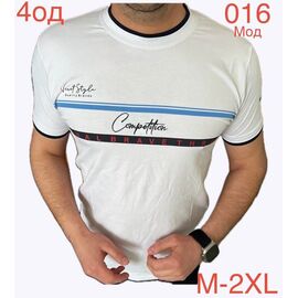 Футболка чоловіча ND1138-016 white р.M-2XL "EMRE" недорого оптом від прямого постачальника