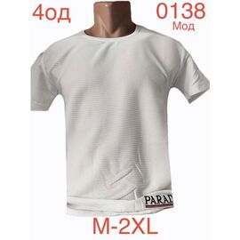 Фотография Футболка мужская ND1163-0138 white р.M-2XL "EMRE" недорого оптом от прямого поставщика