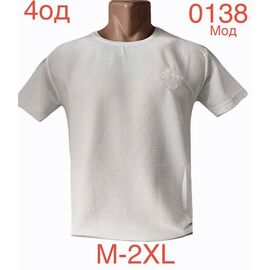 Фотография Футболка мужская ND1165-0138 white р.M-2XL "EMRE" недорого оптом от прямого поставщика