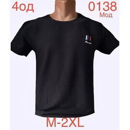 Фотография Футболка мужская ND1166-0138 black р.M-2XL "EMRE" недорого оптом от прямого поставщика