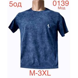 Фотография Футболка мужская ND1168-0139 blue р.M-3XL "EMRE" недорого оптом от прямого поставщика