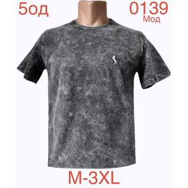 Фотография Футболка мужская ND1169-0139 d.grey р.M-3XL "EMRE" недорого оптом от прямого поставщика