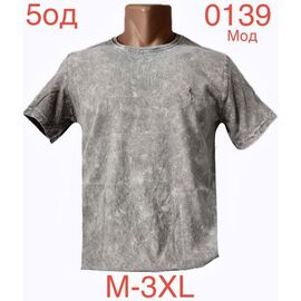 Фотография Футболка мужская ND1170-0139 l.grey р.M-3XL "EMRE" недорого оптом от прямого поставщика